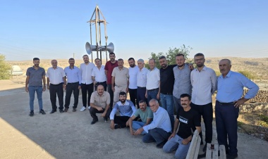 Sirincik  köyü ileri gelenleri hayirli bir iş için bir araya geldi